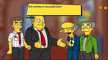 Preview 2 of Maduras Grupo - Simpsons - Burns Mansion - Part 2 Sexy Ebony Ass By LoveSkySanX