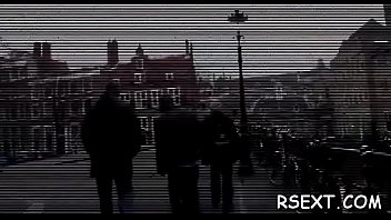 Preview 1 of Selenna - Excited man explores amsterdam