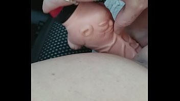 Preview 2 of I Took My Sisters Virginity - Troll dildo riding down road part 2