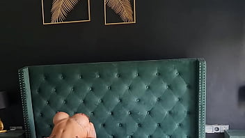 Preview 4 of Boobs N - the famous neighbor fucks me hard in bed until he cums creampied