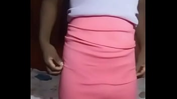 Preview 1 of Hot Brazilian Tied Fuck - Horny kenyan crossdresser stripping and fingering gaping asshole