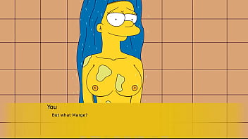 Preview 2 of Wife Seduces Virgin - The Simpson Simpvill Part 6 Marge Blowjob By LoveSkySanX