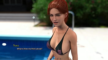 Preview 2 of Japanese Nepal - Summer Heat - Part 9 Sexy Girl In Bikini Day By LoveSkySan69
