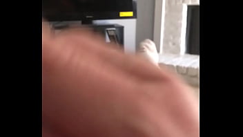 Preview 2 of Mega Tits Lactating - Masturbating my thick cock