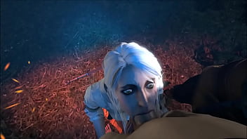 Preview 3 of Madore Dexit Fucking - The Witcher Ciri Blowjob
