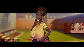 Preview 2 of Arav Hd Xxx - Taffy Tales v0.95.7 Part 81 Ebony Goddess Sex! By LoveSkySan69