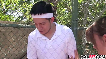 Preview 4 of Smart Hard Facking - Sexy Summer Camp Tennis Sluts