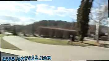 Preview 3 of Colleage Girl Porn - Older guy sucks y. guys cock outdoors and nude group public xxx