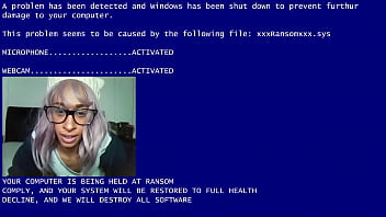 Preview 2 of Russian Girl Violated Anal - Ransomware Geek Girl Gets Hacked Teaser