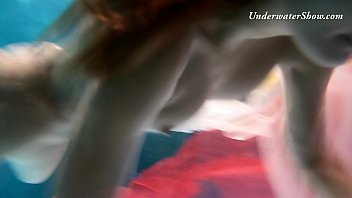 Preview 4 of Eh Liyeiy - Edwiga teen Russian swims in clothes at night