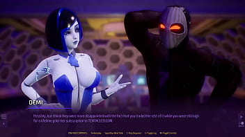 Preview 4 of Peeing And Popping - Subverse - Part 1 Sexy Demi Eve Mass Effect Space Domination By LoveSkySanHentai