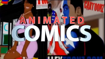Preview 1 of Riding Bbc Amaturr - Kelly Divine big ass booty pawg queen hentai action cartoon