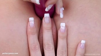 Preview 4 of Spicysara Jay - Give Me Pink presents Sandra Sanchez   having fun alone mastubating