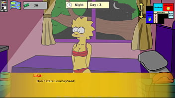 Preview 1 of Xxxx Vlu Film - The Simpson Simpvill Part 3 Sexy Lisa Underwear By LoveSkySanX