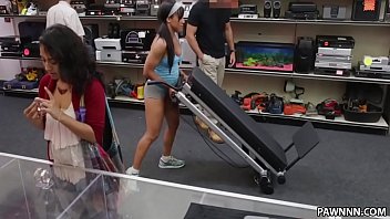 Preview 1 of Jennifers Sex Video - Muscular Babe Sucks and Fucks for Money - XXX Pawn