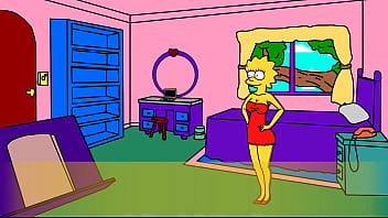 Preview 1 of Indian Mom Son Xnxx Video - The Simpson Simpvill Part 2 Naked Lisa By LoveSkySanX