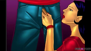 Preview 2 of Viki Big Pussy - Savita Bhabhi Episode 2 - Cricket ( Threesome sex). Two boys from her building double penetrated Her