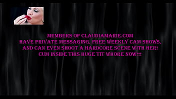 Preview 4 of Indian Big Bobs Ass - Claudia Marie Thick Whore