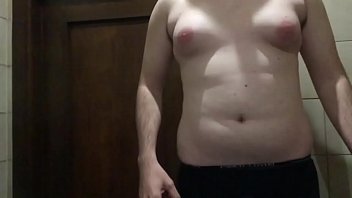 Preview 1 of Desi Rich Porn German - Slow Motion Fat Belly Jump