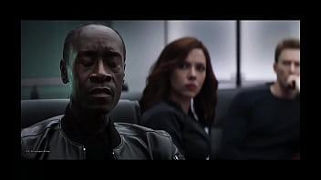 Preview 2 of Herd Spank Gang - Black Widow &amp_ Hulk (deleted scenes)