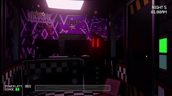 Preview 1 of Hoxx Six - Five Nights in Anime 3D 肏第五天真他媽有夠難