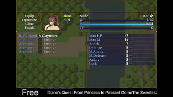 Preview 4 of Timur Tengah Bugil - Diana&#039_s Quest: From Princess to Peasant Demo