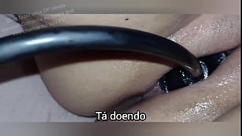 Preview 4 of Small Tirona - Arrombando minha esposa pra ela aguentar 2 picas na buceta,  quer arrombar ela tamb&eacute_m?