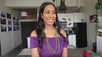 Preview 1 of Maduros Tumblrcom - Big Tittied Babe Fucked During Mardis-Gras