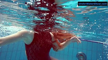Preview 2 of Ashley Sincaire Giantess - Two hot teens underwater