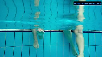 Preview 1 of Ashley Sincaire Giantess - Two hot teens underwater