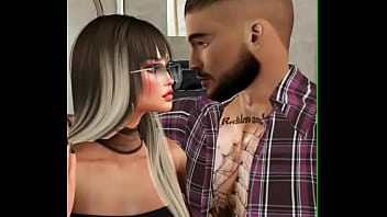Preview 1 of Nude Syonera - Babydoll takes a hard big cock in all her holes with tattoed guy ( FULL ON RED )