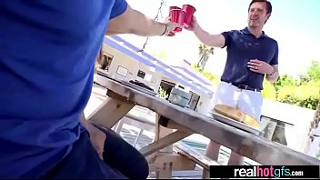 Preview 3 of Real Young Lesbian Home - Hardcore Sex With Naughty Hot Girlfriend (kimmy granger) movie-16