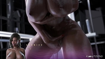 Preview 3 of Sherdian Love Solo - Apocalust -  Shower Mastubation - Ebony College Professor Fantasize about Being Fucked by her Big-Dick-Student