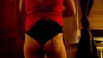 Preview 2 of Zombie Eats A Girls Pussy - Red Dress Bodycon Sissy Slut