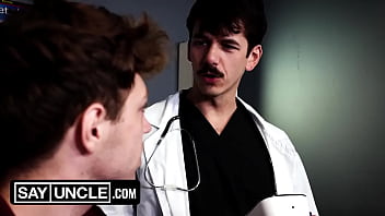 Preview 2 of Saleeping Bed - Milked During Prostate Exam