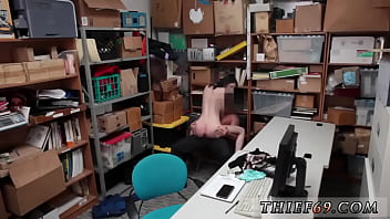 Preview 2 of Poren Breast With Mom - Police fuck wife Suspect was caught red transferred by store