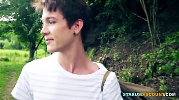 Preview 1 of Big Pusy Mom With Son - Great outdoor bareback session