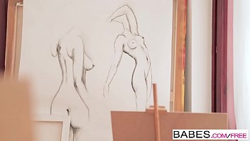 Preview 1 of Sxi Vidose - Babes - Step Mom Lessons - (Diore,  Summer,  Nick Gill) - Paint Me a Picture