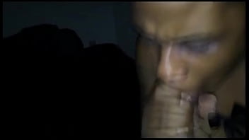 Preview 3 of Bhabhi Rep Porn Fuck - NYC underground stripper gives a great blowjob in the VIP room FULL VIDEO
