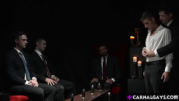 Preview 2 of Huge Tit Shemal On Shemale - Dex Deval sat down behind Kyler and started to lick asshole