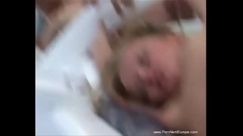 Preview 4 of Granny And Boy Gay - Innocent German Blonde Honey Fucked