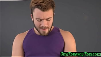 Preview 1 of Old Man Sex Video Play - Fucking my Submissive boyfriend with a huge dildo@GayBottomBoy