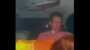 Preview 3 of All Black African Xxxxx - Lucky Uber Driver Fucks Famous Tiktoker La Paisa on the side of the road!