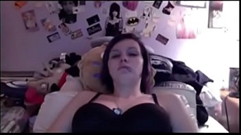 Preview 1 of Stepmother Teaches Sex - emo teen masturbates on cam