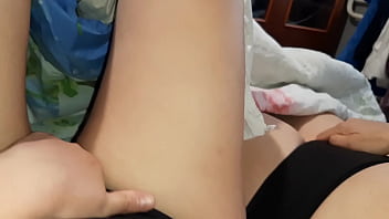 Preview 4 of Diddle Clit - Three University Students Masturbate Under the Blanket to Avoid Getting Caught