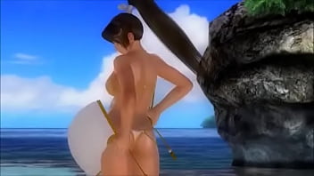 Preview 2 of Gf Xnxx - d. or Alive Xtreme 3 Mai Shiranui Shower Scene