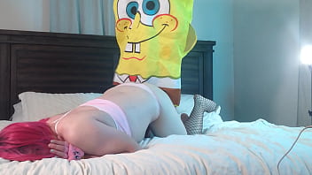 Preview 4 of 8 Film Bf - Spongebob Fucks Transgender in Chastity