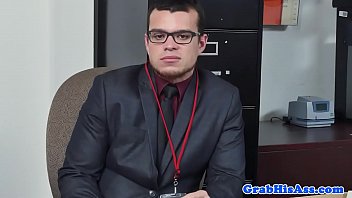 Preview 1 of Heeba Nawab - Spex office stud sucks while riding cock