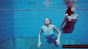 Preview 1 of Cum Tribute To Md - Big titted hairy and tattoed teens in the pool