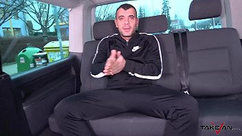 Preview 1 of The Hucow Auction - Milf busty whore found on the street get cum covered pussy in driving van